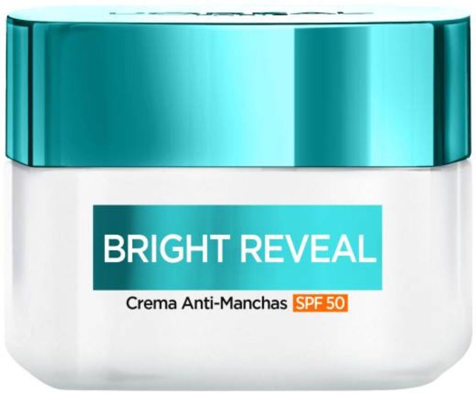 L'Oréal Paris Bright Reveal Crema antimanchas SPF50 con niacinamida 50mL