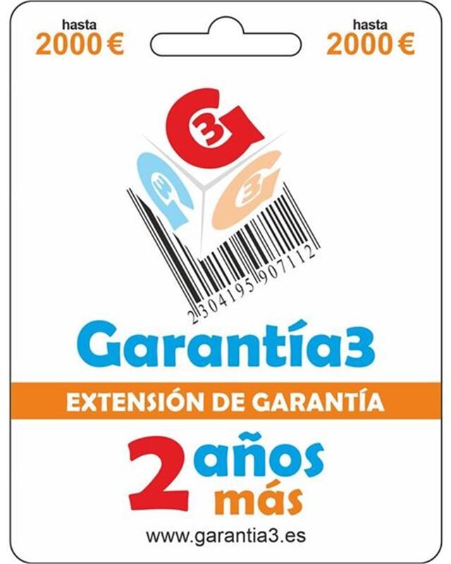 Garantia 3 Garantia g3pdes2000 por webshop 2 años mas hasta 2000 euros