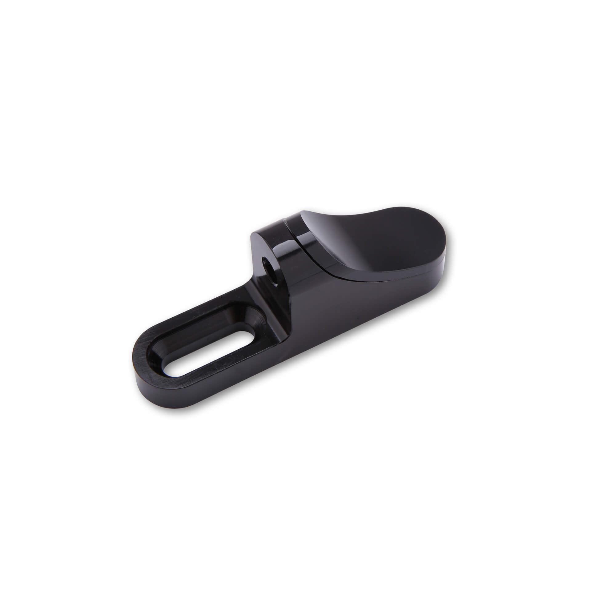 HIGHSIDER Adaptador universal con tapa, 76 mm de largo, para espejeador - Negro