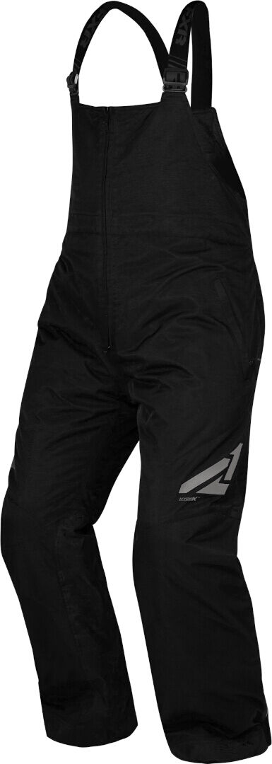 FXR Fuel 2023 Pantalones baberos para motos de nieve - Negro (XL)