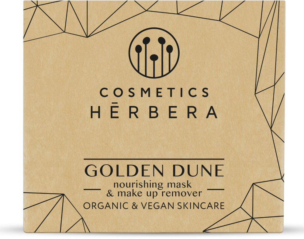 Herbera Mascarilla nutritiva y desmaquillador Golden Dune