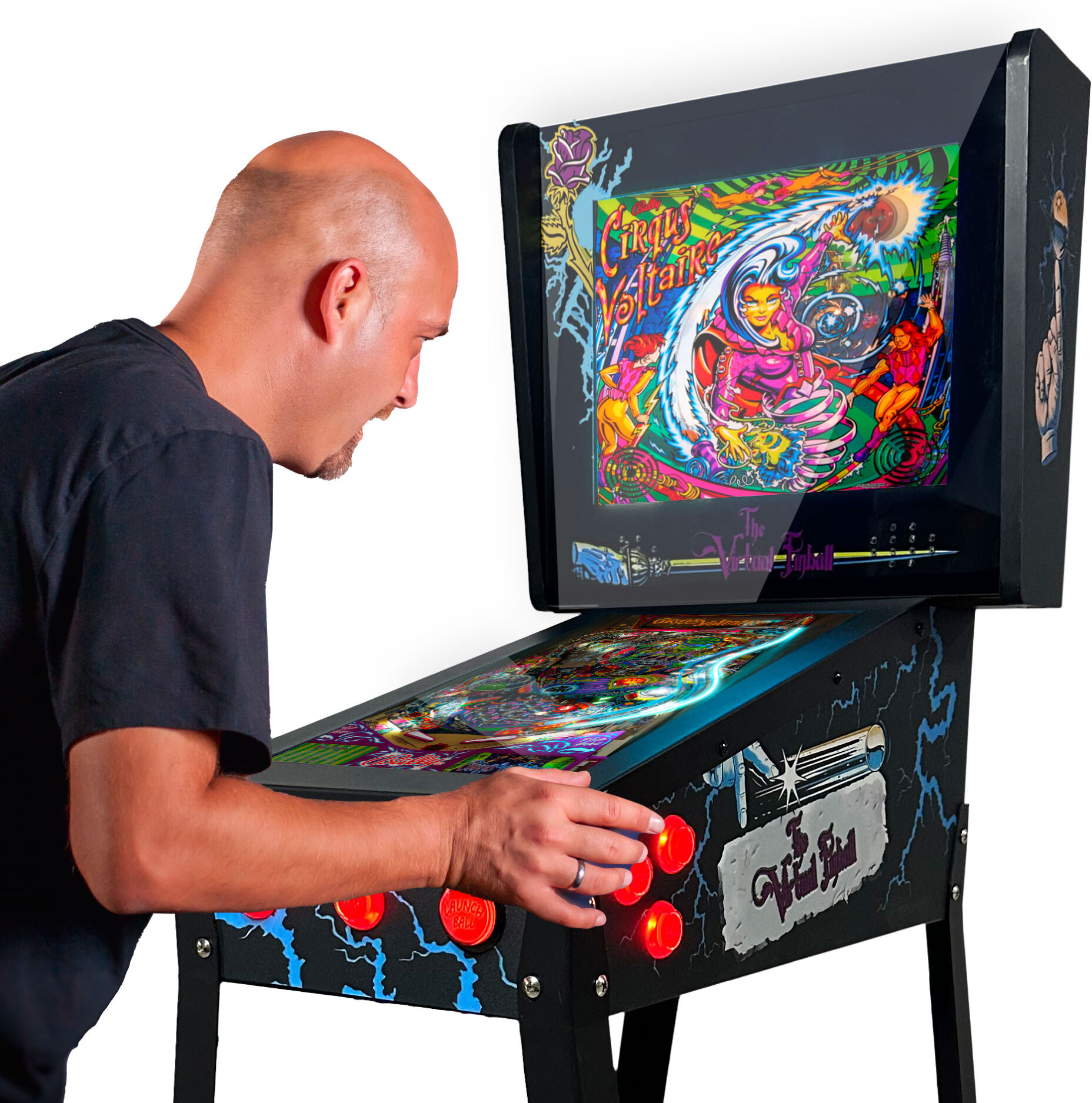 Unicview Pinball Virtual 18.5" Playfield 15" backglass