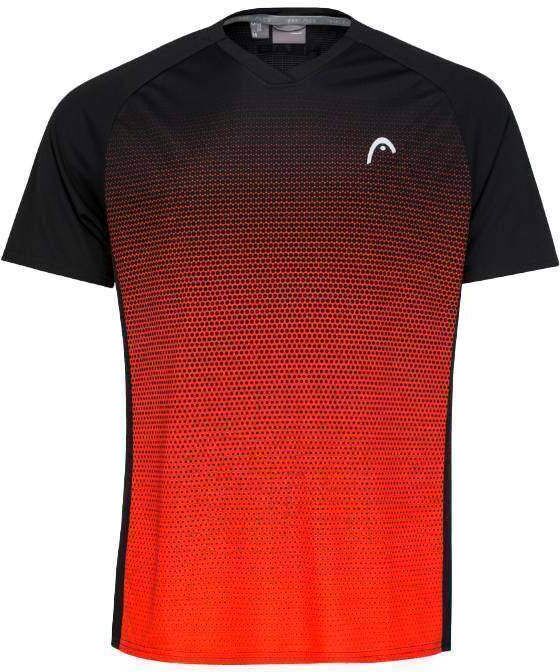 Camiseta Head TopSpin Negro Print Vision Junior -  -140