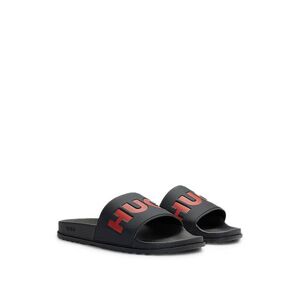 HUGO Slides with logo strap