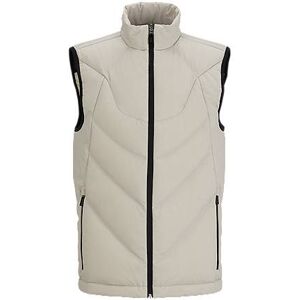 Boss Water-repellent regular-fit gilet with down filling