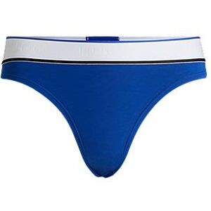 HUGO Stretch-cotton thong briefs with logo waistband