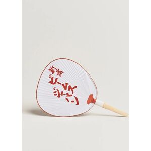 Beams Japan Komaruyasumi Folding Fan White - Valkoinen - Size: 41 42 43 44 45 - Gender: men