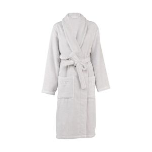 Luin Living Bathrobe Unisex Pearl Grey - XS