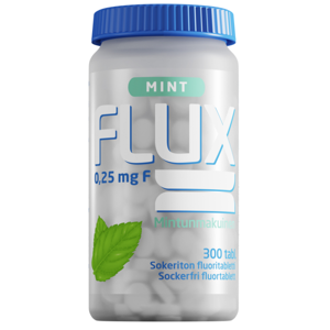 Flux Mint fluoritabletti 250 mikrog 300 imeskelytabl