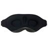 INF Mukava uni maski / silmänaamio 3D Black Musta