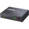 NÖRDIC HDMI 2.0 ARC 4K 60 Hz HDR erotin, YUV 4:4:4 HDMI-tulo HDMI-, SPDIF-, R/L- ja AUX-lähtö, ARC-muunnin