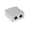 ACT Surface mounted box shielded 2 ports CAT6