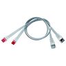 Therm-ic Zubehör Extension Cord 80 cm 1 pair, transparent, T01-2100-005