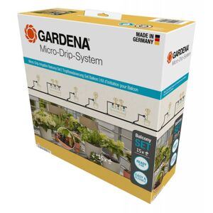 GARDENA 13401 32 Systeme Micro Drip Set de demarrage pour balcons Action