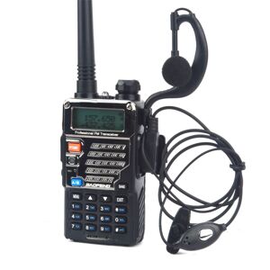 BAOFENG UV-5RE VHF/UHF touristes bande walperfore talperfore avec ecouteur