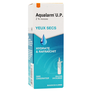 Bausch & Lomb Aqualarm U.P. Yeux Secs Hydratant et Rafraîchissant 10ml - Publicité
