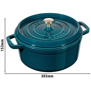 GGM Gastro - STAUB LA COCOTTE - Cocotte - Ø 240mm - Fonte - La-Mer Marine