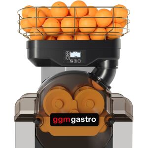 GGM Gastro - Presse-orange electrique - Argent - Bouton Push & Jus - Alimentation automatique en fruits Argent