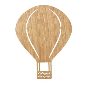 ferm LIVING - Lampe ballon, chene huile