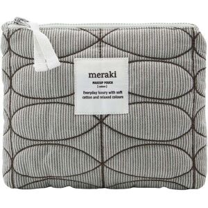 Meraki - Mentha Trousse de toilette 19 x 14 cm, light grey / army green