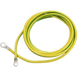 as - Schwabe Erdungskabel gelb/grün 3m H07V-K 16 Ringöse A8/16mm² A10/16mm² - jaune, vert - Publicité