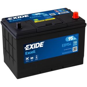 Batterie Exide excell D31 12V 95AH 720A 306X173X222 +d EB954 - Publicité