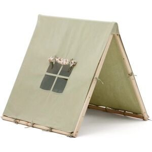 Tente tipi Yanil 100% en coton vert 100 x 90 cm - Kave Home - Publicité