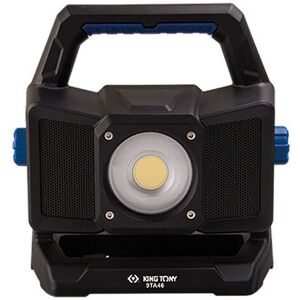 King Tony - Projecteur cob 40 w 4000 lm, rechargeable, avec enceinte Bluetooth - Publicité