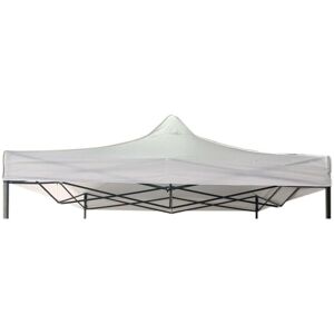 MOBILI REBECCA Rebecca Mobili Couverture De Toit Gazebo Polyester Blanc Imperméable 3x3 - Publicité