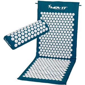 Movit - Tapis d'acupression, modèle zhiya (130x50x2,5cm) avec coussin, testé contre les substances nocives, housse 100% coton, tapis de massage, - Publicité