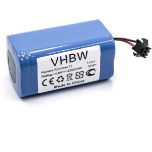 Batterie compatible avec Ecovacs Deebot 601, 605, DN622 robot électroménager (2200mAh, 14,8V, Li-ion) - Vhbw - Publicité