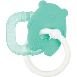 NATTOU Teether With Cooling Part jouet de dentition effet rafraîchissant Green Bear 3 m+ 1 pcs - Publicité