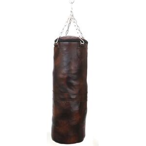 OZAIA Petit sac de frappe vintage en cuir H 76 cm Marron TYSON