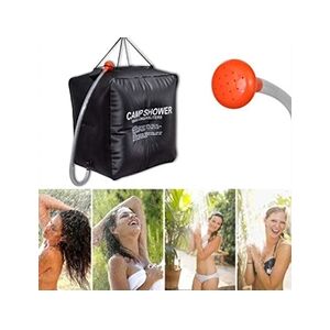 GENERIQUE 40L Douche chaude solaire portable Sac d'eau de baignade en plein air Camping Randonnée wedazano97 - Publicité