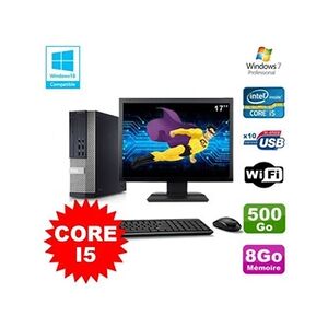 Dell Pc optiplex 790 sff intel core i5 3,1ghz 8go 500go wifi w7 ecran 17 - Publicité