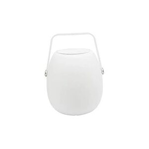 Lumisky Baladeuse enceinte bluetooth sans fil led blanc/multicolore dimmable so play h30cm avec télécommande - Publicité