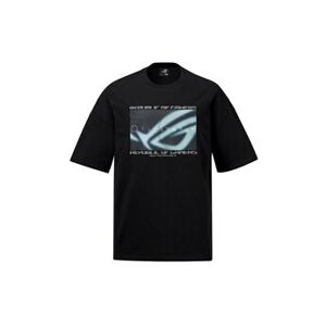 Asus T-Shirt ROG Cosmic Wave - Taille L - Noir - Coupe Regular - Publicité