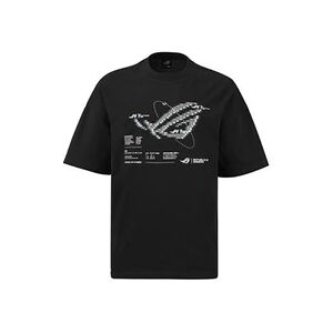 Asus T-Shirt ROG PixelVerse - Taille XL - Noir - Coupe Regular - Publicité