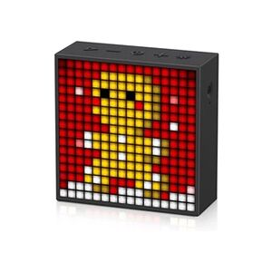 Divoom Enceinte bluetooth Timebox-Evo Noir Animation Pixel Art, 12 Sonneries, Affichage De La Température - Publicité