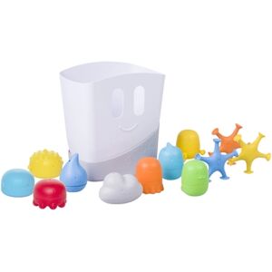 UBBI® ubbi Egouttoir pour jouets de bain, jouets inclus