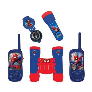 LEXIBOOK Kit aventure enfant 2 talkie-walkies Spider-Man portee 120 m,...