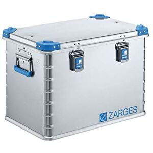 ZARGES K440 Boîte de rangement en aluminium, accessoires de voyage, boîte de serrure - Publicité