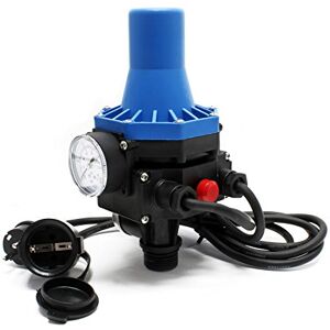 WilTec Pressostat avec câble SKD-3 230V Monophasé Réseau d’eau domestique Contrôleur de pression Puits - Publicité