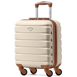 Flight Knight ABS 3 Tailles Valise Legere Compatible avec Air France, Hop! easyJet, Ryanair Et Bien d'autres! Bagage a Main Et Bagage en Soute Grande avec 4 Roues (S) - Publicité