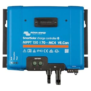 Victron Energy SmartSolar MPPT MC4 VE.Can 150V 70 amp 12/24/36/48-Volt Contrôleur de Charge Solaire (Bluetooth) - Publicité