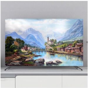 FUELIX Housses de Télévision D'Intérieur, TV Housse Anti-poussière pour écran LCD LED Housse de Protection Contre la poussière Housse de Protection Housse De Télévision Durable B,32in - Publicité