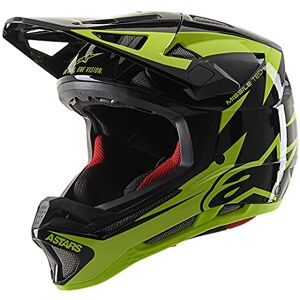 Alpinestars Missile Tech Airlift-Ce en Casques Mixte, Noir Brillant/Jaune Fluo, M - Publicité