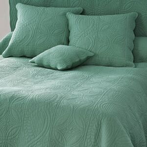 Becquet Boutis 250x250 vert eucalyptus en coton 370 g/m² - Publicité