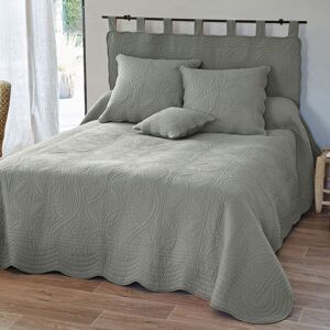 Becquet Boutis 180x250 marron glacé en coton 370 g/m² - Publicité