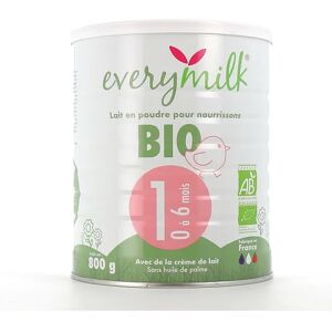 Everymilk Lait En Poudre Pour Nourrissons Bio 1 800g